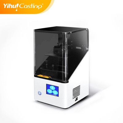 Hot sale Touch Screen Photopolymer Resin UV 3D Printer ,Desktop Light-Curing 3D LCD Printer for Jewelry