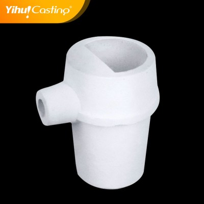 China manufacturer wholesale high purity casting ceramic crucible for jewelry