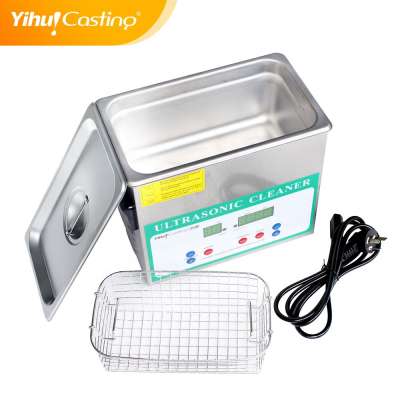 Yihui brand Stainless Steel Ultrasonic Jewelry Cleaning Machine With Heater Timer