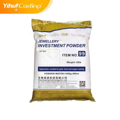 Yihui brand hot saling gypsum powder for Beryllium copper K gold