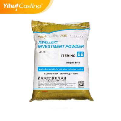 Yihui brand hot saling gypsum powder for Berylium copper K gold casting